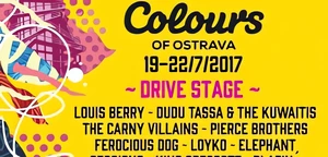Kompletny line-up &quot;Drive Stage&quot; Colours of Ostrava 2017