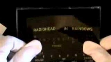 Radiohead - In Rainbows - In Stores 01.01.08