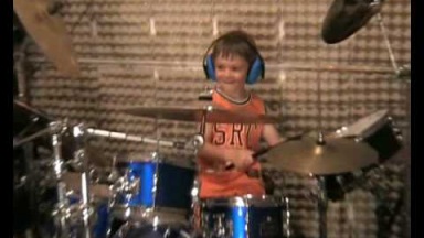 Igor Falecki You Tube drummer - 4 years old,sabian,groove,bit cover,talent,style