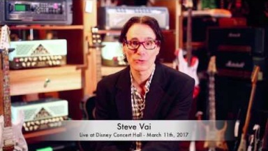 Steve Vai - Walt Disney Hall Performance with AYS - March 11, 2017 in Los Angeles
