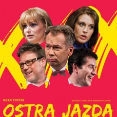 Ostra JAZDA - komedia - spektakl dla widzów dorosłych