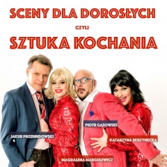 Piotr Gąsowski, Katarzyna Skrzynecka, Jakub Przebindowski i Magdalena Margulewicz