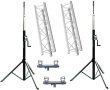 2 x Duratruss DT ST-3800B Statyw Oswietelniowy z korbą 3800 + TA400 + kratownice - zdjęcie 1