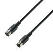 Adam Hall Cables 3 STAR MIDI 0150 BLK Kabel MIDI 1,5 m, czarny - zdjęcie 1