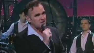 Morrissey David Letterman &quot;That's How People Grow Up&quot;