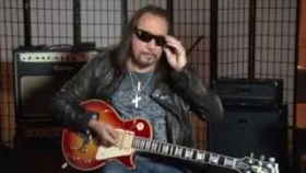 Ace Frehley "Budokan" Les Paul Custom with Ace Frehley from Kiss