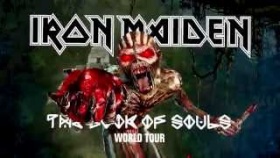 The Book Of Souls World Tour ad