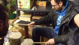 Benny Greb play Spongebob Drums!