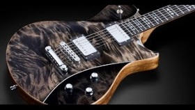 Framus Custom Shop Masterbuilt - Panthera II Supreme Nirvana Black Transparent High Polish Finish