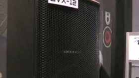 Gemini DJ GVX Speakers at NAMM 2009 from idjnow.com