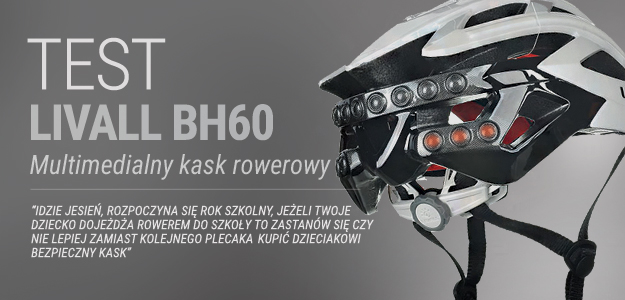LIVALL BH60 - multimedialny kask rowerowy 